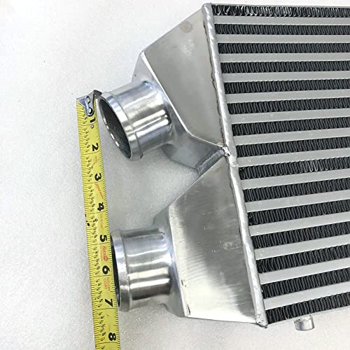 Ycz-036A 2.5" Inlet/Outlet One Side Front Mount Intercooler Overszie 25"X11"X3" #TOP1