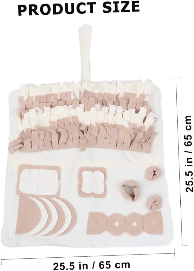 KESYOO Dog Snuffle Mat for Dogs Interactive Pet Feeding Pad for Foraging Skills Sniffing Activity Mat Machine Washable for Mental Stimulation