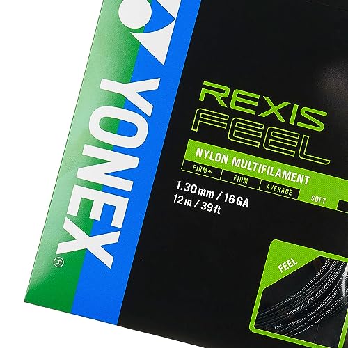 Corda Raquete RexIs Feel 16 1.30mm Set Preto MPOWER