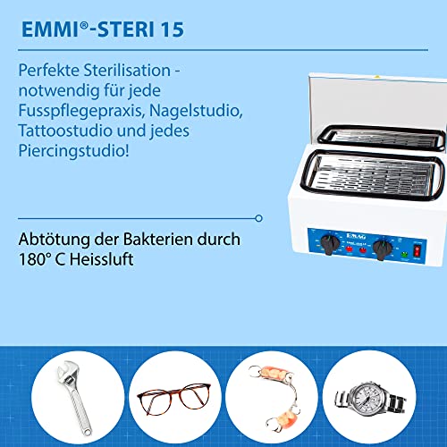 Autoklav Emag Steri 15 Heißluftsterilisator für Kosmetik und Friseure