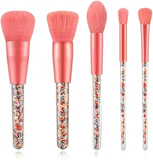 5 Pcs Professional Makeup Brush Set Powder Bl...