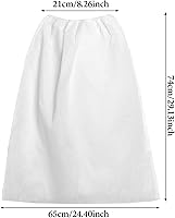 Vista 1 de 20 piezas desechables para spa, ajustables, no tejidas, albornoz de baño, sauna, falda de baño, batas de sudor para mujeres, salón de belleza y spa