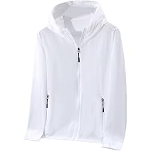 WWricotta Mens Summer and Autumn Sunscreen Windproof and Rainproof Outdoor Sports Casual Breathable Jackets Wool Mens Coat