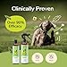 kin+kind Cat & Dog Shampoo Flea and Tick Vet Formulated - Natural Flea and Tick Prevention for Dogs - Plant Powered Shampoo w/Coconut & Olive Oil - Pet Supplies - Lemon Grass - Made in USA 12 fl oz