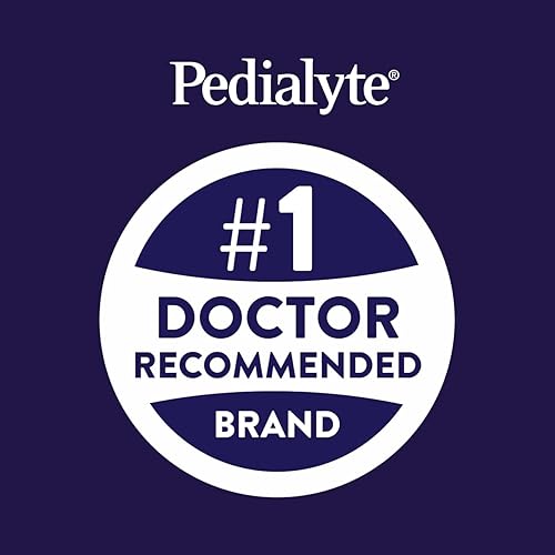 Miniatura 10 de Pedialyte Paquetes de electrolitos en polvo uva bebida de hidratación 100 paquetes de polvo de una sola porción