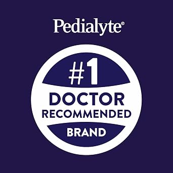 Pedialyte Electrolyte Drink, Hydration Drinks for Kids & Adults, Iced Berry, 1 Liter, Pack of 4
