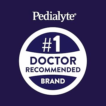 Pedialyte Electrolyte Drink, Hydration Drinks for Kids & Adults, Strawberry, Liter, Pack of 8