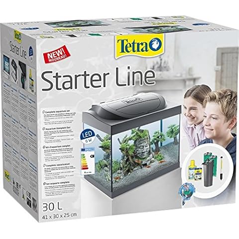 Tetra Starter Line LED Acuario para Enano Camarones de 30 l Cover