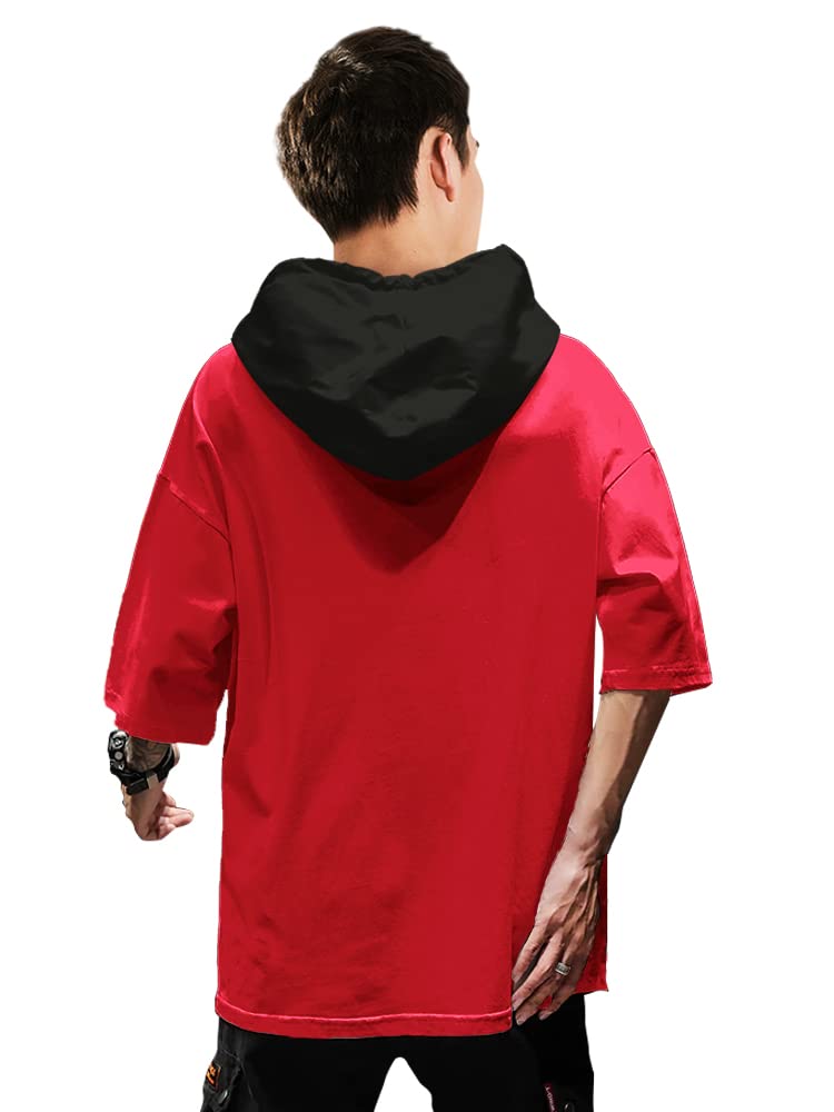 EYEBOGLER Camiseta casual de mezcla de algodón para hombre