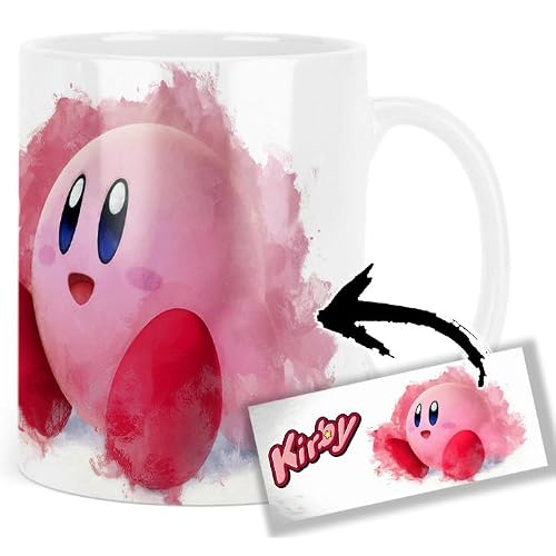 MasTazas Super Smash Brothers Kirby Taza Ceramica Mug