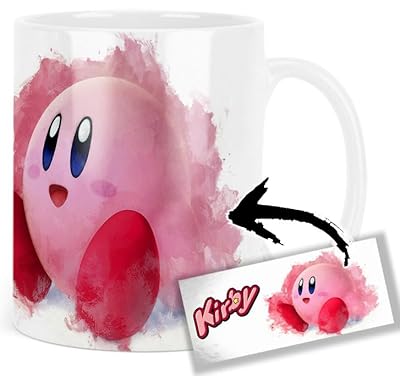 MasTazas Super Smash Brothers Kirby Taza Ceramica Mug | Ya disponible en tu tienda friki favorita! En mundofriki.es!