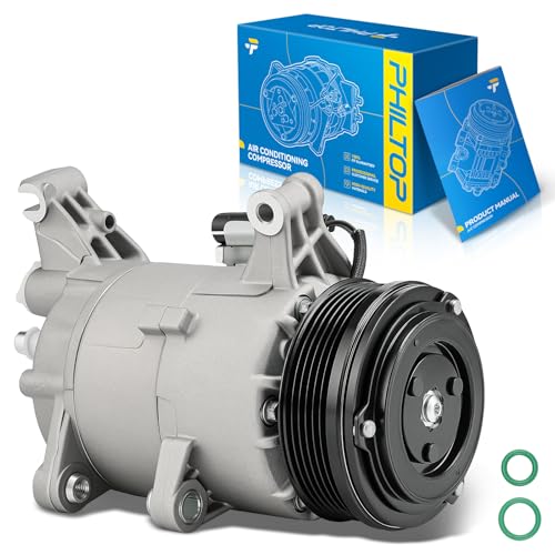Image of PHILTOP C1847 Air Conditioner AC Compressor with Clutch for Mini Cooper 2002-2007, 2008 1.6L