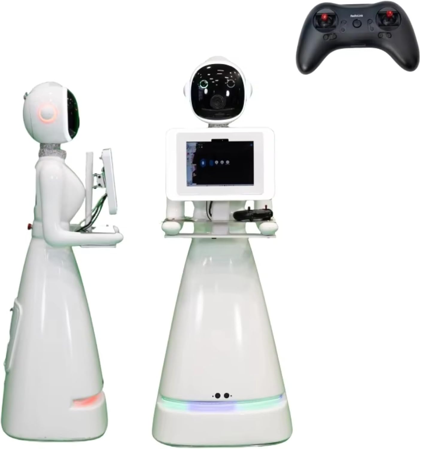 AI Photo Booth with 360 Camera & Instant Print, Automatic Selfie Kiosk with LED Lights, APP Control for Birthday, Wedding, Event & Business Gathering