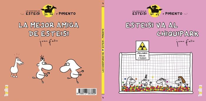 Portada de LAS AVENTURAS DE ESTEISI Y PIMIENTO 4 Esteisi va al chiquipark / La me