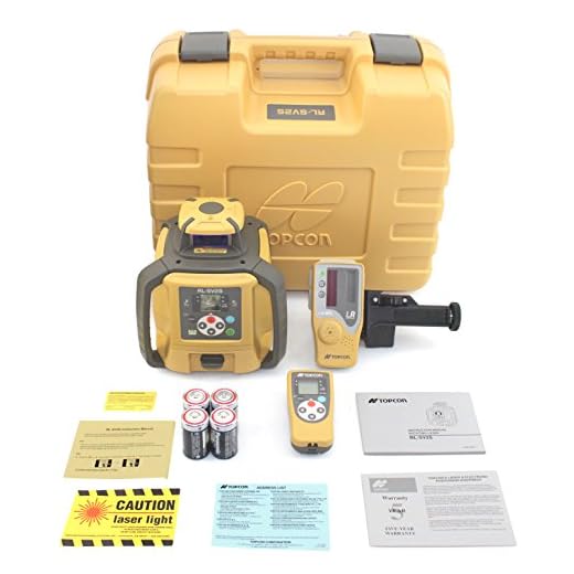 Topcon 313990753 RL-SV2S High Accuracy and Value Dual Slope Laser Level