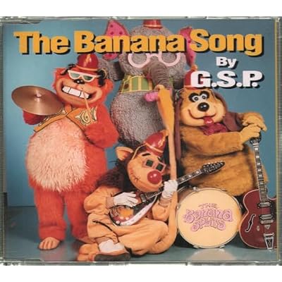 GSP - THE BANANA SONG. RARE 1992 CD SINGLE