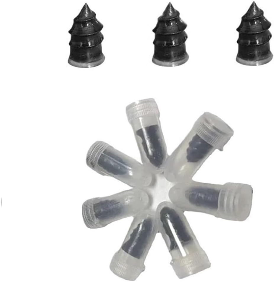 10/20/30pcs Vacuum Tyre Repair Nail Tire Puncture Screws Motorcycle Fitting/Tubeless/Repairs Punctures Kit Patches(30Pcs Mix)
