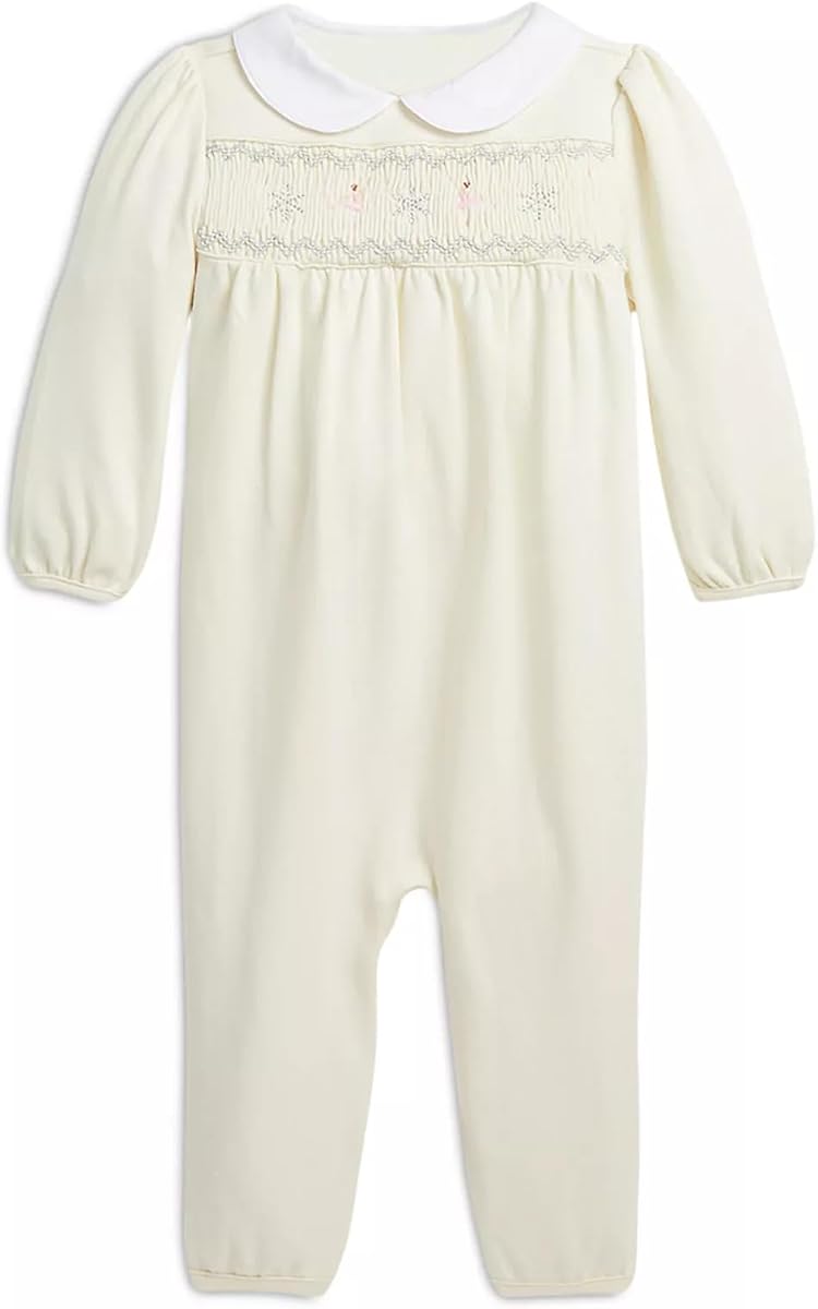 Baby Collection Smocked Coverall 12 Months