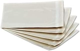 Invoice Packing Slip Pouches (9.5" x 12") – Clear Adhesive Envelope Bag Without Printing for Packing List Enclosed – Label Protectors, Mailing & Shipping Supplies (100)