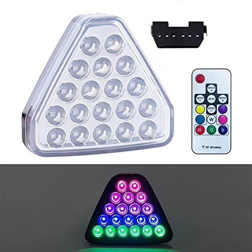 Terceira Luz De Travagem Triangular Luzes De Travagem Traseiras Com Luz De Inversão Led Strobe RGB P