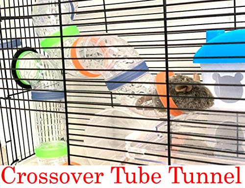 Acrylic Clear 2-Floors Hamster Home Habitat Rodent Gerbil Mouse Mice Rats Small Animal Critter Cage #TOP3