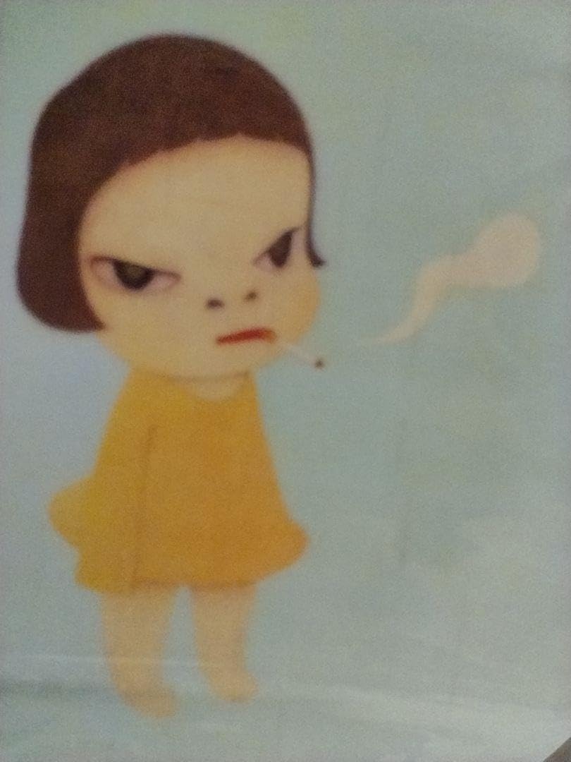 Amazon.co.jp: 奈良美智 too young to die マウスパッド : ホビー