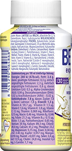 Nestlé BEBA expert HA PRE Hydrolysierte Anfangsnahrung, Säuglingsnahrung von Geburt an, 1er Pack (1 x 200ml)