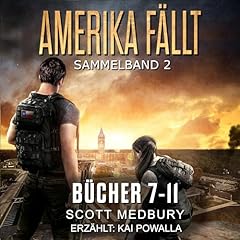 Couverture de Amerika f&auml;llt Sammelband: B&uuml;cher 7-11 [America Falls Anthology: Books 7-11]