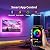 KSIPZE LED Lights for TV, 16.5ft TV led Backlight for 45-75 Inch TVs RGB TV Backlight Behind Music Sync Smart APP & Button Control TV LED Strip Lights USB Powered for Bedroom/Gaming