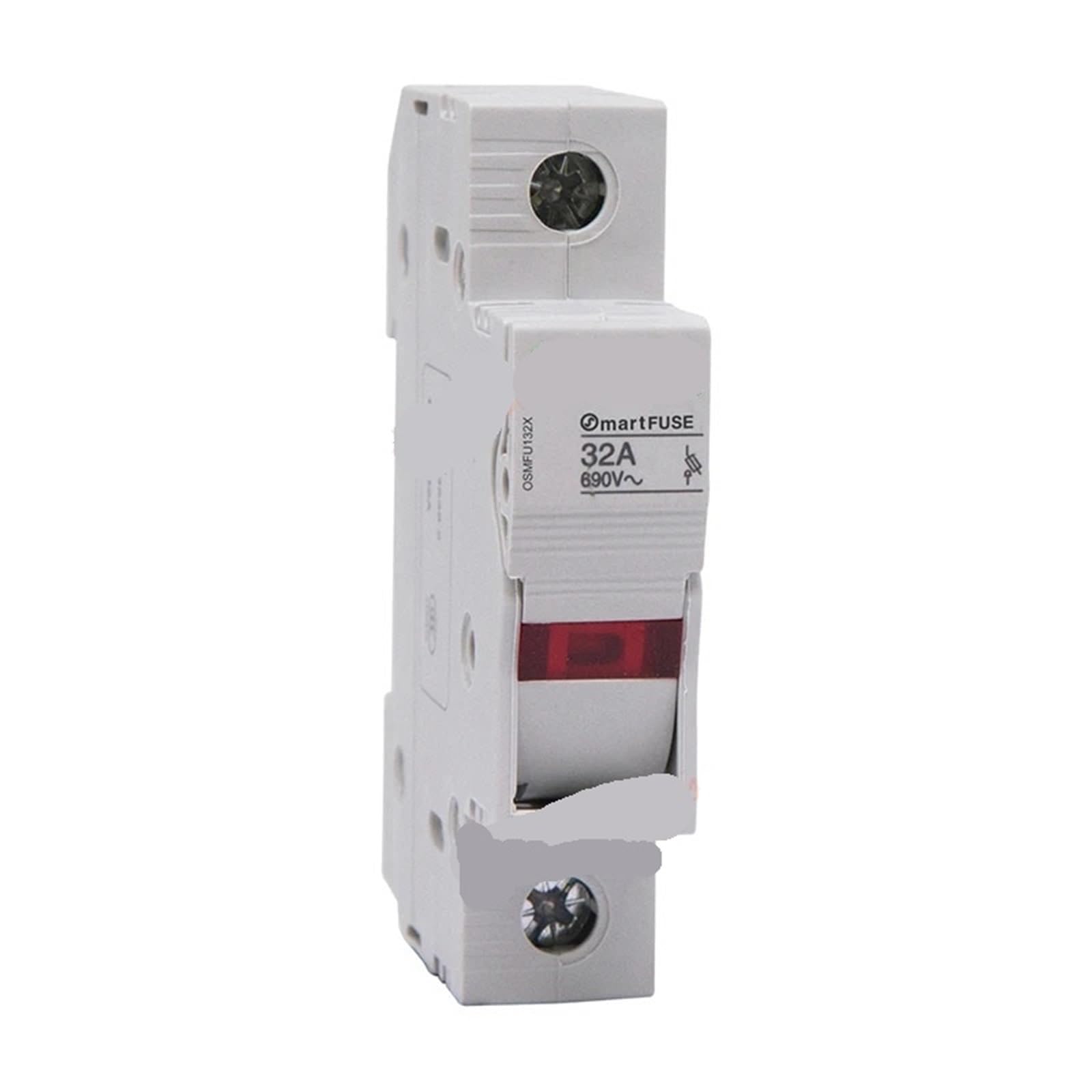 Base de fusible de Type Rail Osmart 1P 32A isolante jusqu'à 690V