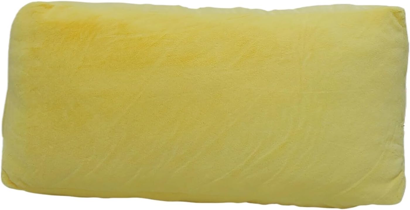 Realistic Butter Plush Throw Pillow for Home Decor Kawaii Food Shaped Gift Idea Soft and Jumbo Stuffed Pillow for Valentine's Day Gift Farmhouse Kitchen Novelty Decorations Chef (Yellow)