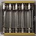 Bussmann MDL-1-6/10 1-6/10 A Time-Delay Glass Tube Fuse 250 V Ul Listed 5-in Tin, 5 Pack