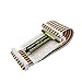 KEYESTUDIO GPIO Breakout Kit for Raspberry Pi - Assembled Pi Breakout + Rainbow Ribbon Cable + 400 Tie Points Solderless Breadboard