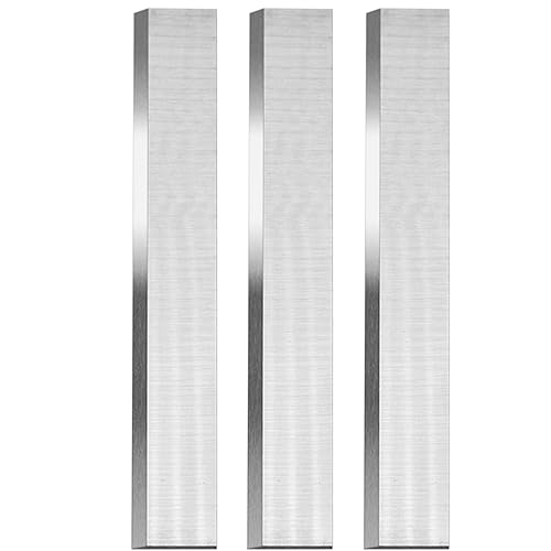 Miniatura 5 de Cuchillos para cepilladora HSS de 4 pulgadas para girador Delta de 4 pulgadas, 37-290, 4 x 1932 x 332 Ihches, 3 piezas de 4.016 x 0.591 x 0.098in