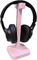 Suporte para Headset, Headphone e Fone de Ouvido Gamer – Moderno, Ideal para Mesa e Escritório -TYDA (ROSA BEBÊ)