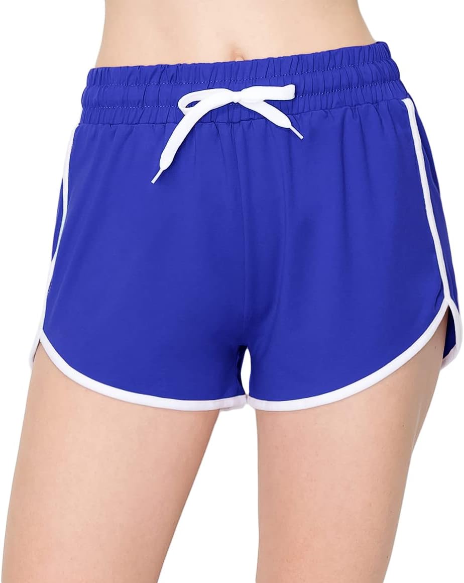 ALWAYS Soft Comfort Lounge Shorts - Super Soft Straight Dolphin Pants Elastic Stretch
