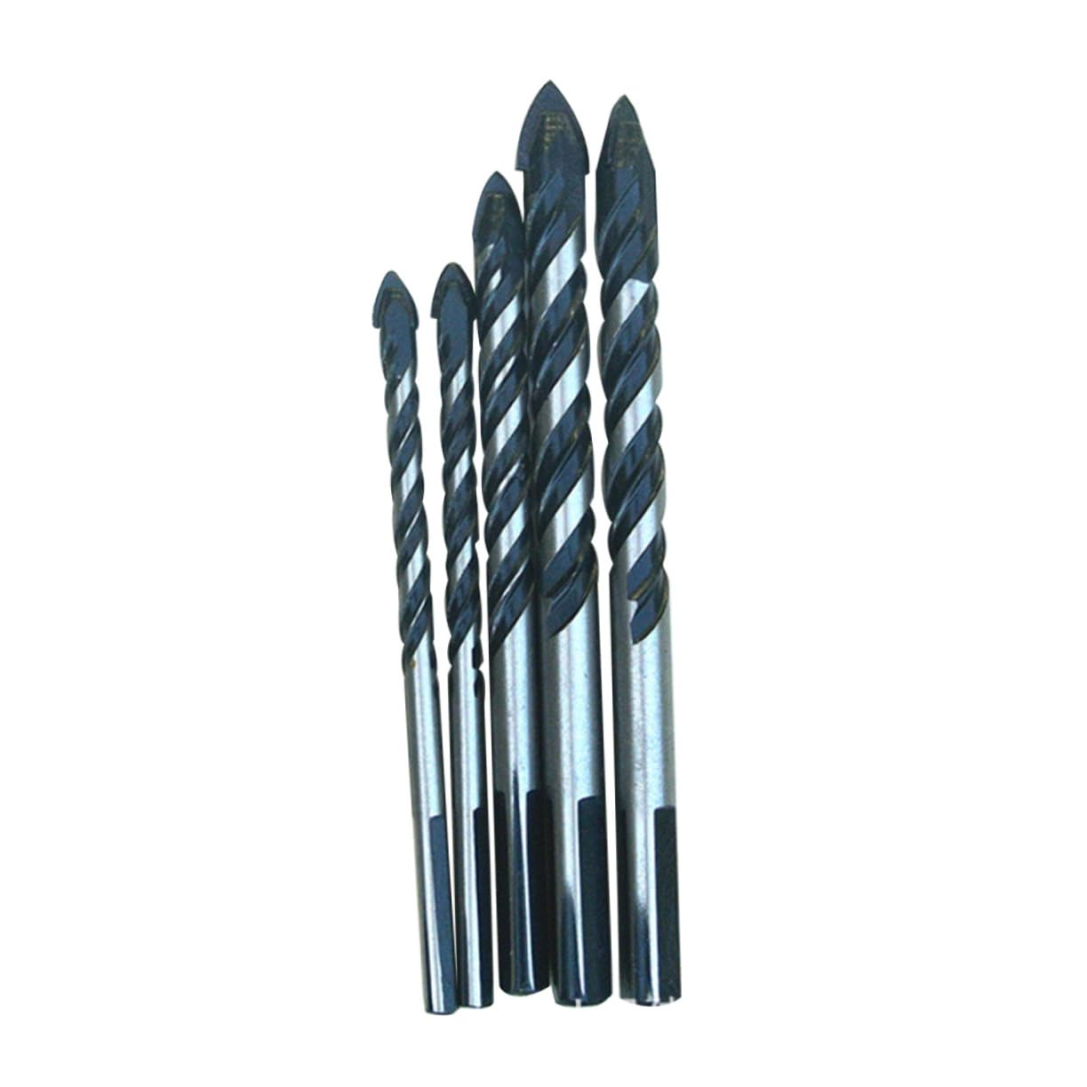 DOITOOL Ceramic and Glass Drill Bit Set Multi-Functional Alloy Tile Brick and Wall Drilling Reinforced Design for Easy Penetration in Hard Materials