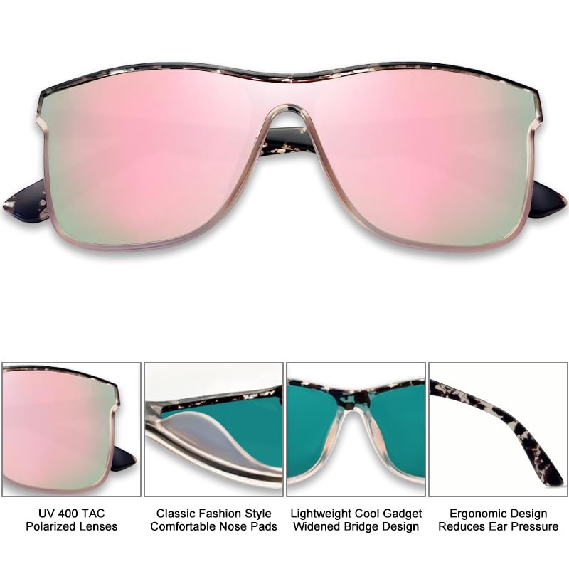 Trendy Frame Sunglasses for Women, Lightweight for Outdoor Beach Travel Driving, Fashion Accessories, Casual Daily Wear2