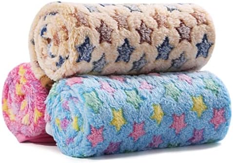 Fluffy Fleece Pet Blanket - Soft & Warm Throw For Dogs & Cats, Medium Size (31.5x39.4"), Pink 3 thumbnail image