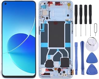 Peças de reposição para celular Tela LCD original para oppo reno6 5g peqm00 cph2251 Digitalizador conjunto completo com quadro