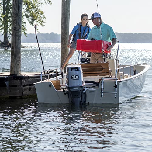 Scepter 08669 Rectangular 12 Gallon Low Profile Marine Fuel Tank For Outboard Engine Boats, 24.5" x 18" x 11.5", Red by Scepter - Image 5