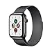 Produktbild Apple Watch Series 5 (GPS + Cellular, 44 mm) Edelstahlgehäuse Space Schwarz - Milanaise Armband Space Schwarz