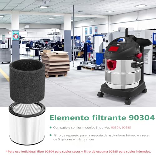 Recopilación de Aspiradora Shop Vac 5 Galones disponible en línea para comprar. 20 Imagen adicional