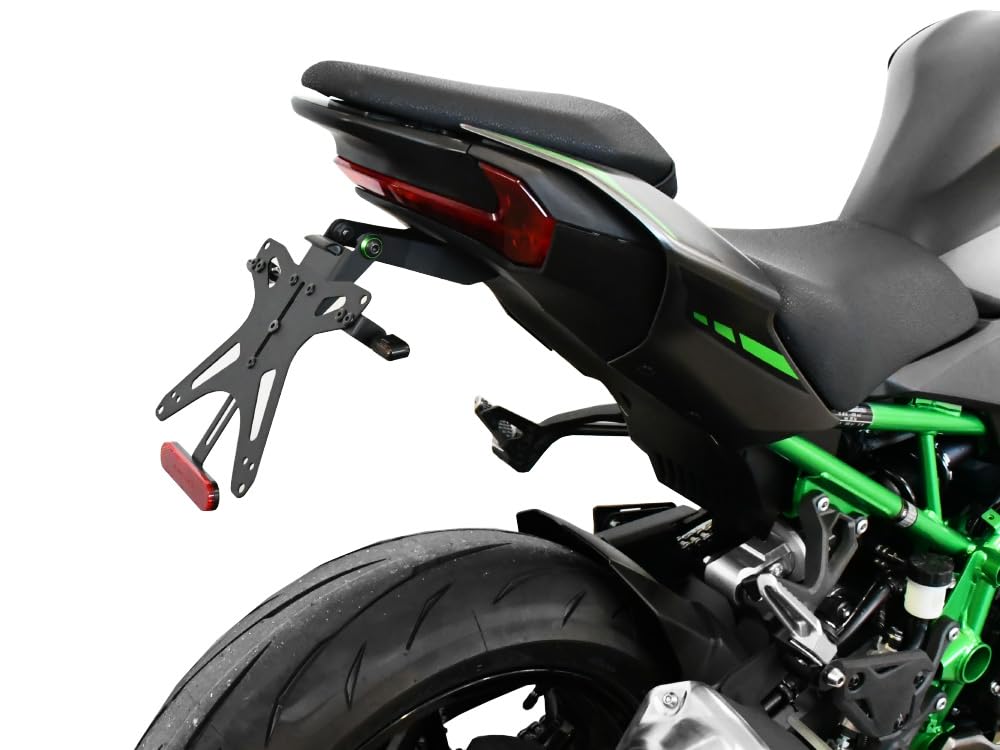 SEPTAR | PORTATARGA SPORTIVO REGOLABILE per KAWASAKI Z900 2025-2026 per frecce originali