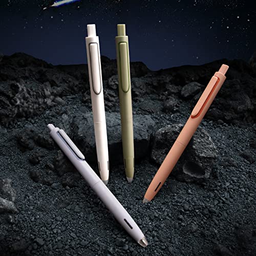 Image of WRITECH Gel Pens Fine Point: 0.5mm No Smear & Smudge Black Ink Pen Click for Journaling Sketching Drawing Notetaking Retractable Extra Finepoint Smooth Writing Silent Pen Set Non Bleed 8ct Up-Gel