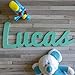 Nombres decorativos infantil de madera, regalos únicos y originales para decoraciones de...