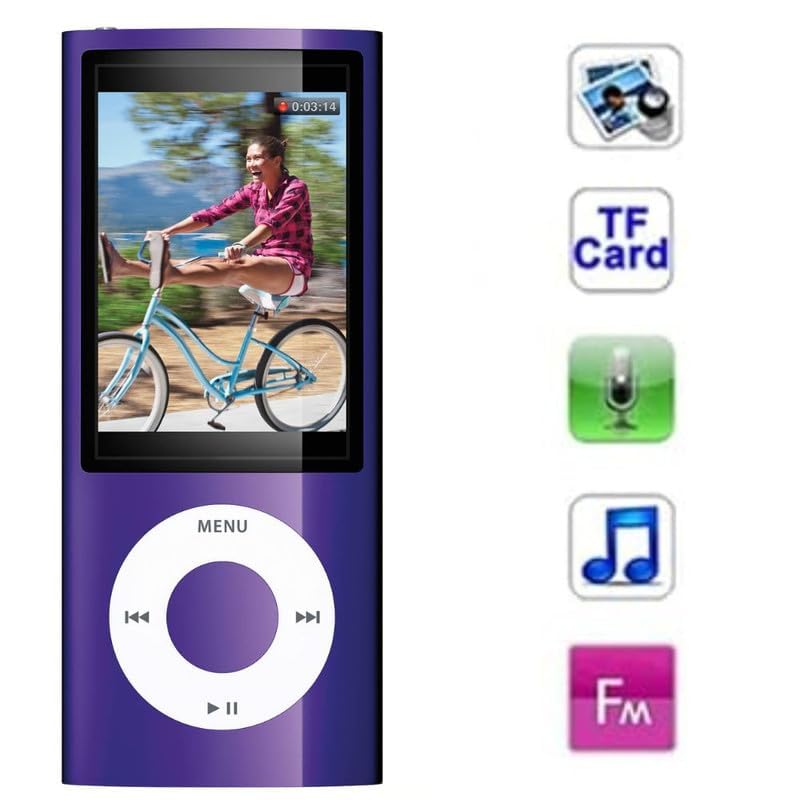 Image of Drumstone 10 𝒀𝒆𝒂𝒓𝒔 𝑾𝒂𝒓𝒓𝒂𝒏𝒕𝒚Portable MP3 Music Player with 1.8 Inch LCD Display, Lossless Audio Playback, Lightweight Pocket Design, Easy Navigation Controls for Walking,