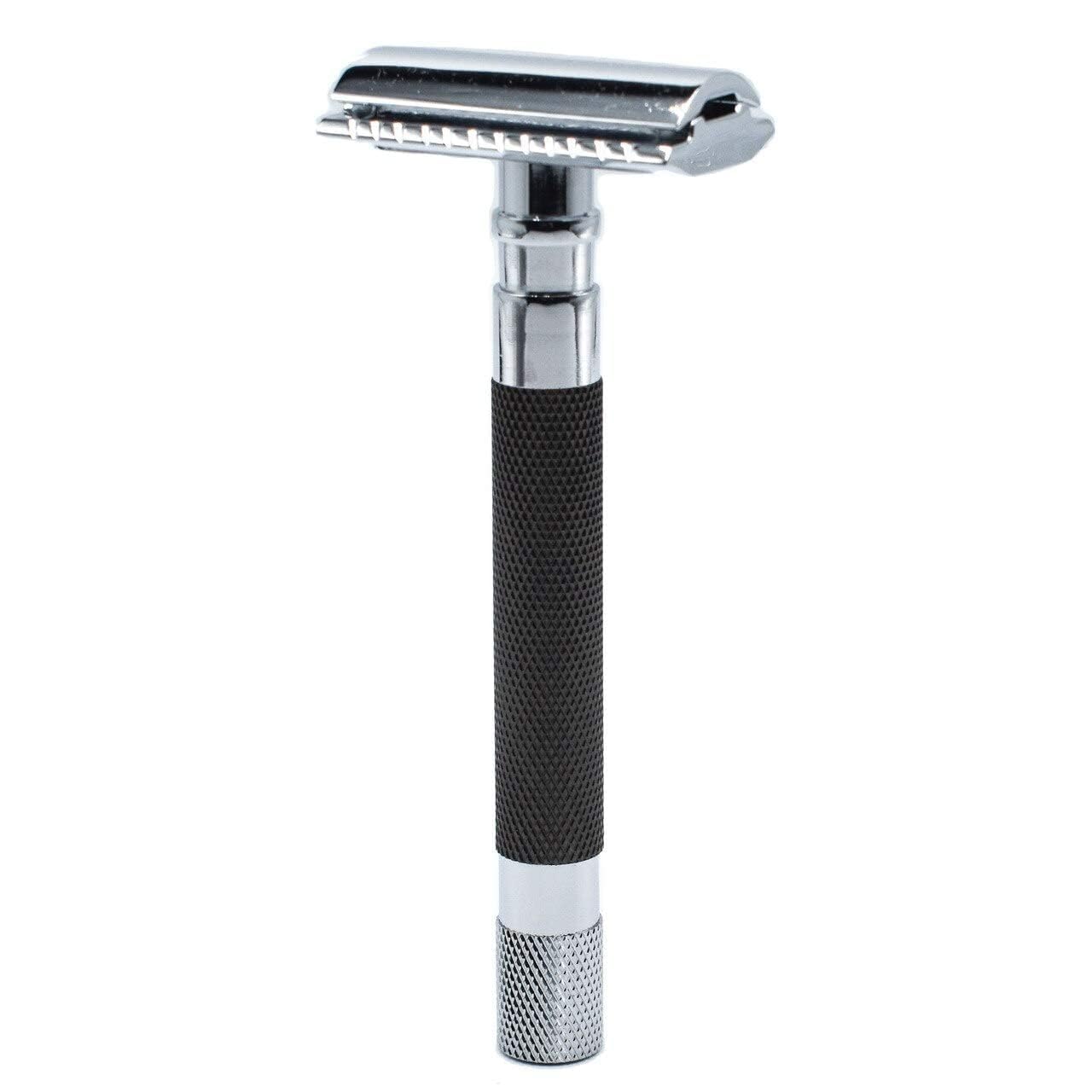Parker 56R Graphite Three-Piece Double Edge Safety Razor image 4