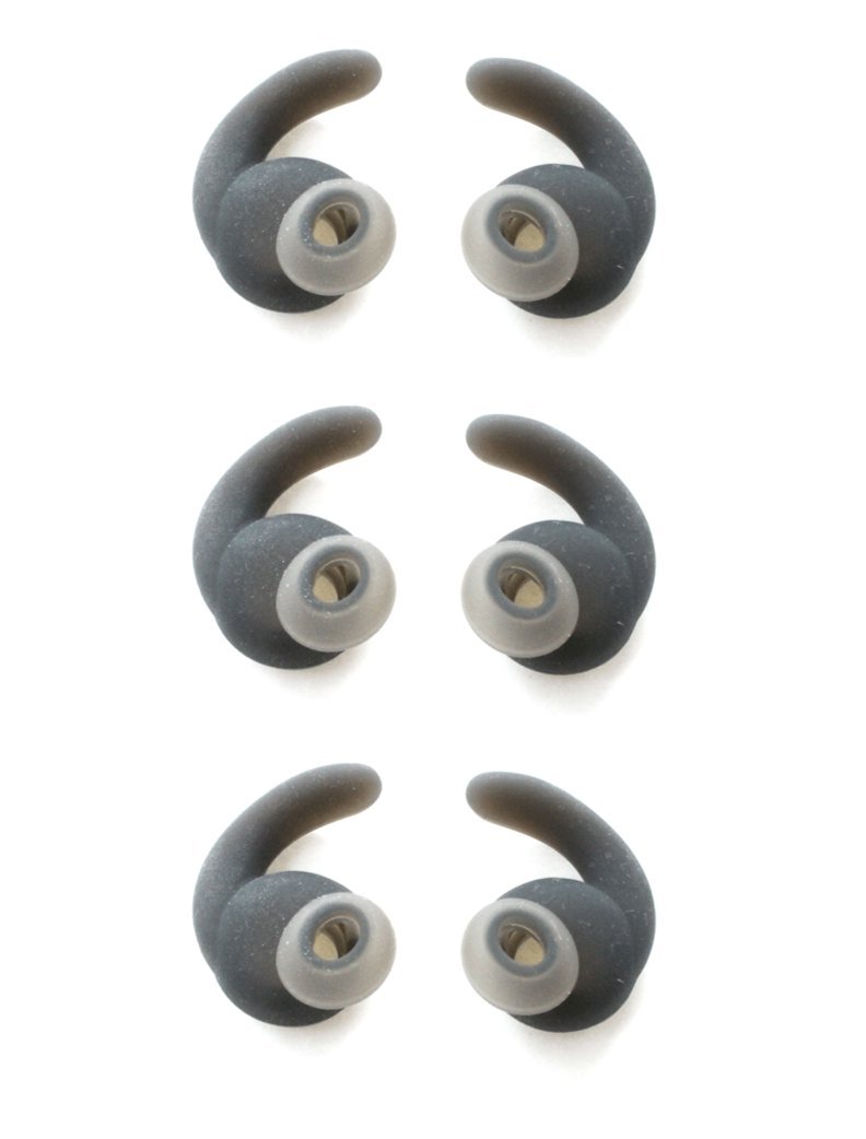 3 Pairs of Eargels for JBL Synchros Reflect BT In-Ear Sports Bluetooth Headphones Medium unknown