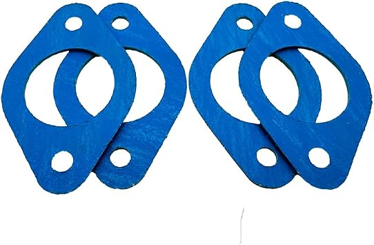 Burner Gasket, 2-11/16 x 1-3/4 inches, Compatible with American Range Equipment,Replacement Number Part A14039,Blue, 4-Pack